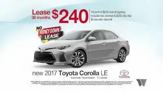Jeff Wyler Springfield Toyota March 2017 Specials - Camry & Corolla