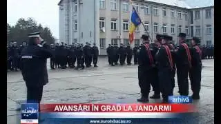 AVANSĂRI ÎN GRAD LA JANDARMI