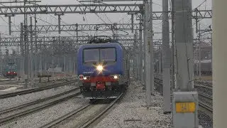 2017-12-10 Venezia Mestre 1/10 - Arrivi, partenze e manovre nello scalo veneto