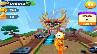 🔴 Garfield Rush 🐈 Play Garfield, Odie or Nermal ! Endless running Game || TiT Gaming ||