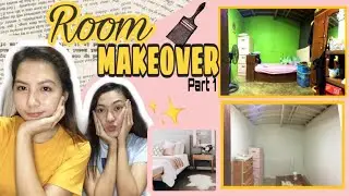 LOW BUDGET ROOM MAKEOVER (PART 1) | Vajie Gamutan
