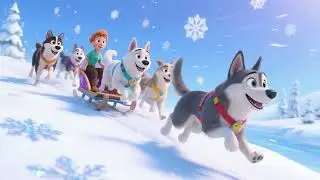 🐾❄️ Elsa&rsquo;s Sled Dog Squad 2 | A Thrilling Snowy Adventure with Elsa & Her Sled Dog Team! 🎶✨