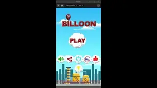 Billoon Game Play made with Buildbox Classic