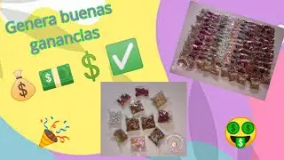 bolsitas de  botanas y dulces para vender💲✅// emprende en casa🤑