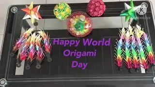 Happy world origami day