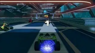 Sonic & All-Stars Racing Transformed (PS3) Danica Patrick Racing in Burning Depths