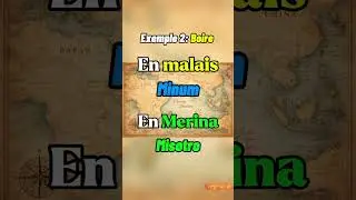 La langue malgache : ce que la c&ocirc;te a gard&eacute;. #shorts #viralvideo #histoire #merina #betsimisaraka