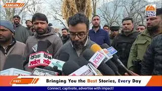 MP Srinagar Aga Syed Rahullah Mehdi inaugurates PMGSY road projects in Kangan