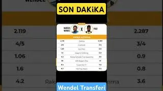 SONDAKİKA Fenerbah&ccedil;e'de WENDEL TRANSFER OPERASYONU! %100 Duyumlar #fenerbah&ccedil;e #shorts