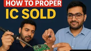 🔥 How to Properly Solder IC on PCB | Perfect IC Repair & Soldering Tips | TechvibeLab 🔥
