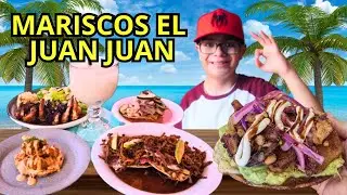 Prob&eacute; los mariscos m&aacute;s finos y virales de Mazatl&aacute;n | Juan Juan