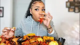 Seafood Boil Mukbang