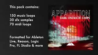 Apparition - Dark Cinematic Loops Demo