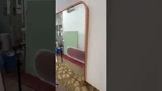 &ldquo;Elegant Rose Gold Aluminium Framed Plain Mirror&rdquo;