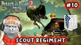 GHEMIE BERGABUNG SCOUT REGIMENT - Attack On Titan - Final Battle