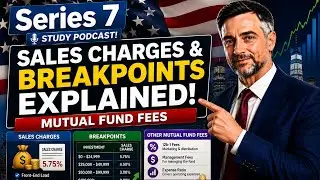 Sales Charges & Breakpoints Explained | Mutual Fund Fees | Series 7 Exam Focus