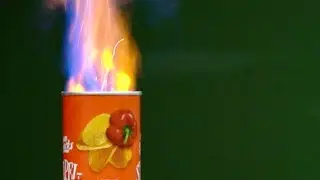 Butan-Luft-Explosion in der Chipsdose