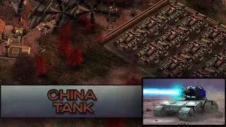 C&C Contra X Beta 2 Laser Generals Challenge #6 против китайского танкового генерала [Сложный]