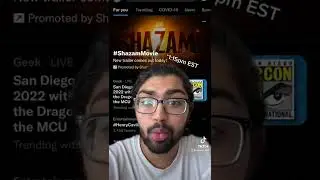 Shazam 2 Trailer TODAY!!