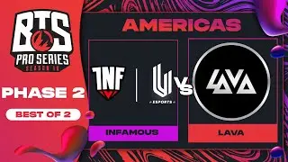Infamous vs Lava Game 1 - BTS Pro Series 10 AM: Phase 2 w/ rkryptic & neph