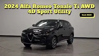 2024 Alfa Romeo Tonale Ti AWD 4D Sport Utility Stock: R8103 VIN: ZASPATCW2R3026841