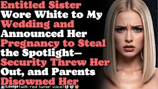ENTITLED SISTER WORE WHITE TO MY WEDDING AND ANNOUNCED HER PREGNANCY TO STEAL THE SPOTLIGHT