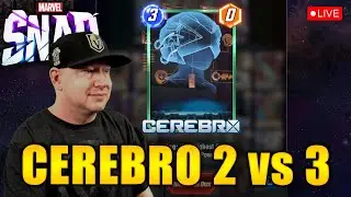 LIVE - Is Cerebro 3 Better Than 2? - NEW LOCATION INCOMING - Reddit Review - MARVEL Snap