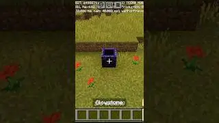 Minecraft testing is respawn anchor and glowstone 😱