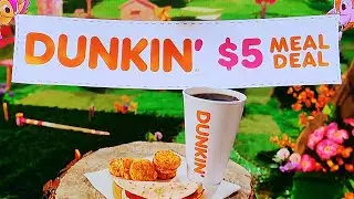 DUNKIN DONUTS COMMERCIAL 2026 | DUNKIN $5 MEAL DEAL | DUNKIN | DUNKIN DONUTS: A DEAL FOR EVERYONE 