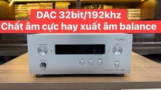DAC 32bit/192khz Gi&aacute; Si&ecirc;u Si&ecirc;u Rẻ Onkyo DAC1000 h&agrave;ng về si&ecirc;u đẹp như mới #dac #onkyo 