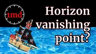1MD - Flat earth - Perspective causes bottom-up vanishing