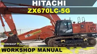 HITACHI ZX670LC-5G Workshop Service Repair Manual - English - PDF Download