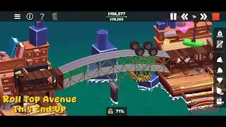 Poly Bridge 3 - Roll Top Avenue - This End Up