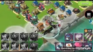Boom Beach Global Rank 2 Takedown Tutorial(Just 3 Offensive Statues,Boosted)