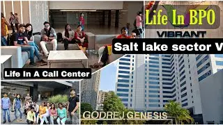 Life In A BPO Office Vlog | Life In Call Center | BPO Job In Kolkata | Salt Lake Sector V bpo jobs