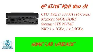 🚀 HP Elite Mini 800 G9 Upgrade &ndash; RAM & NVMe SSD for the Ultimate Homelab Setup!