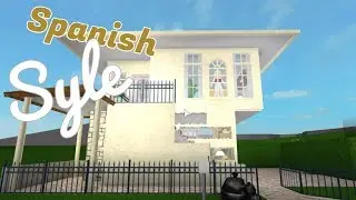 Spanish Style Mini Home Speed  Build Welcome to Bloxburg