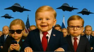 Baby Trump Promises to Visit Baby Putin in Moscow Next Time 👶