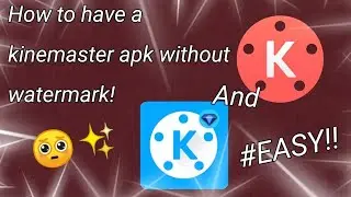 Easy way to have kinemaster/diamond without watermark | Apk link in the desc.