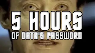 Data's security code is 5 HOURS LONG