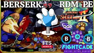 Samurai Shodown II✅RANK((B)).BERSERK.🆚RDM-PE.((B))-FT5-Fightcade2▶️ONLINE🔴LUTA🥉TENSA TOP!!!🕹️