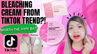 TIKTOK TREND BLEACHING CREAM AND BLEACHING SOAP | CLARITY ESSENTIALS BLEACH REVIEW |