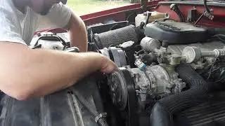 Alternator, idler, and tensioner install on 99 Chevy K3500 with 7.4