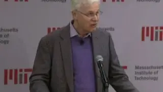 MIT Nobel Winner 'Overwhelmed, Perhaps Lucky'