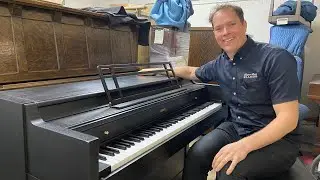 AFTER: 1951 Everett Piano Refurbishing & Refinishing!