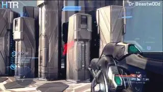 Halo 4 Grav Hammer and Beam Rifle Overkill with 3 Snapshots - Dr Beastw00d