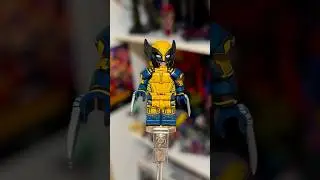 LEGO Custom Wolverine Painted Minifig! #lego #marvel #deadpool #wolverine