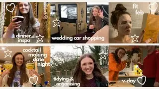 February Fun - Wedding Car Shopping, Keeping Fit, Cocktail Making Date Night and lots more ♡