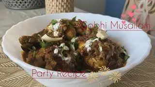 Gobhi Musallam # dinner,party recipe #youtube # mughalai food# Indian vegetarian 😋 🥦🥗