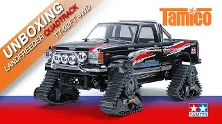 Tamico Unboxing Tamiya 58690 Landfreeder Quadtrack TT-02FT